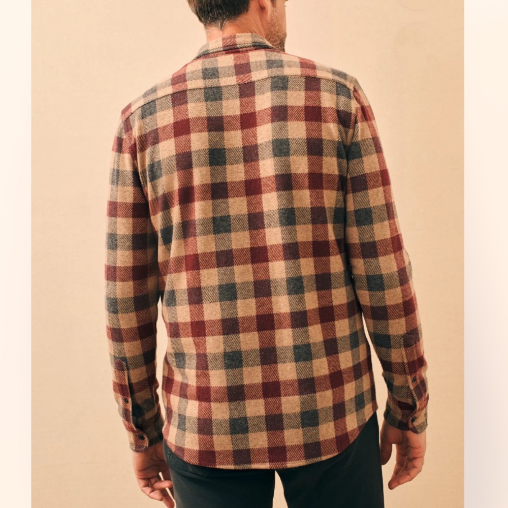 Faherty Mens Legend Sweater Shirt NWT - Picture 2 of 7